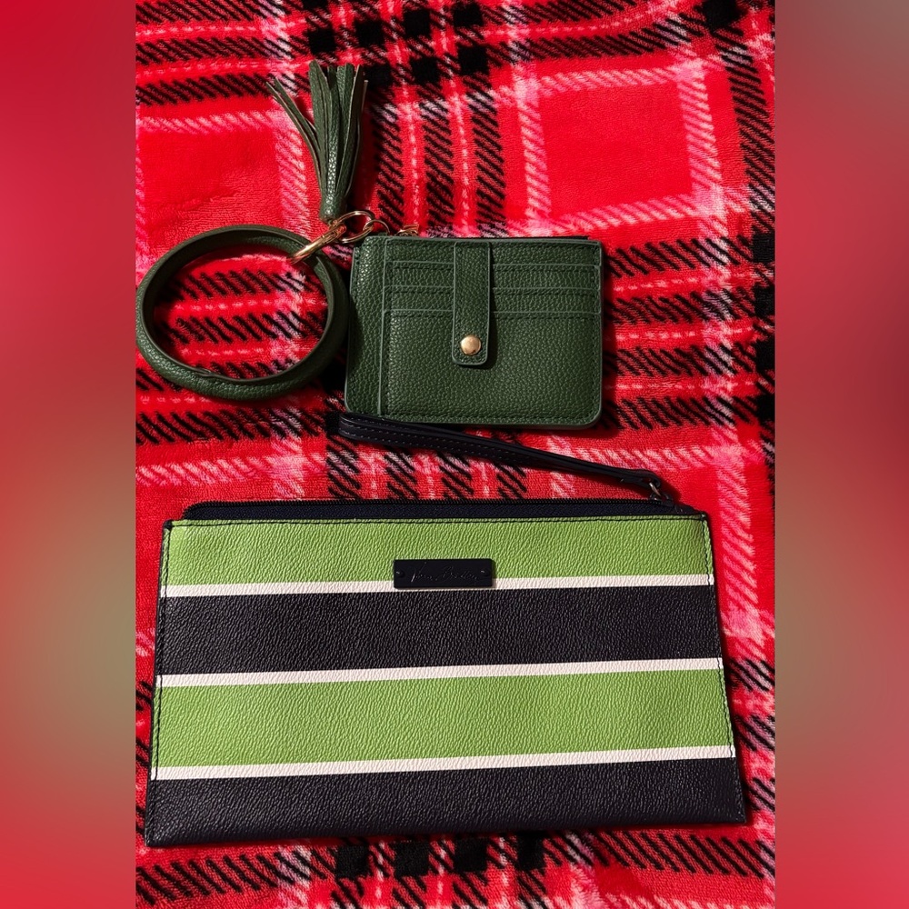 Stylish Green Set Wallet